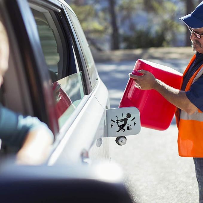 autocollants en vinyle pour bouchon de jauge de carburant de voiture